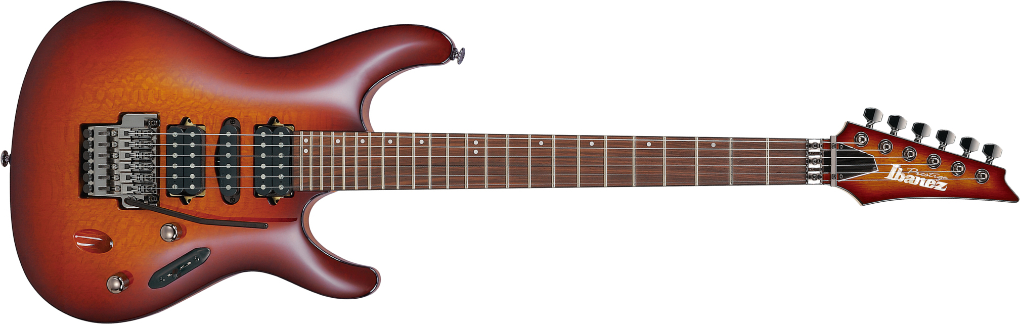 Ibanez S6670sk Stb Prestige Jap Hsh Dimarzio Fr Rw - Sunset Burst - E-Gitarre in Str-Form - Main picture
