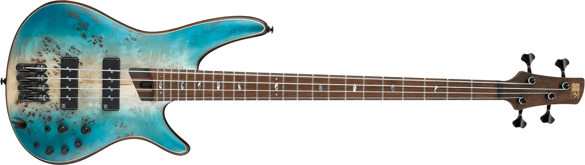 Ibanez Sr1600b Chf Premium Active Pp - Caribbean Shoreline Flat - Solidbody E-bass - Main picture