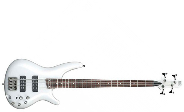 Ibanez Sr300e Pw Standard Active Jat - Pearl White - Solidbody E-bass - Main picture