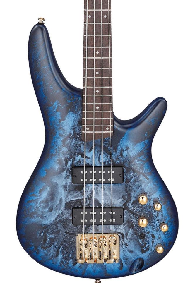 Ibanez Sr300edx Czm Standard Active Jat - Cosmic Blue Frozen Matte - Solidbody E-bass - Main picture