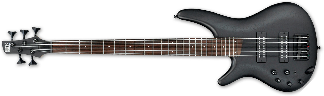 Ibanez Sr305ebl Wk Lh Gaucher Standard 5-cordes Active Jat - Weathered Black - Solidbody E-bass - Main picture