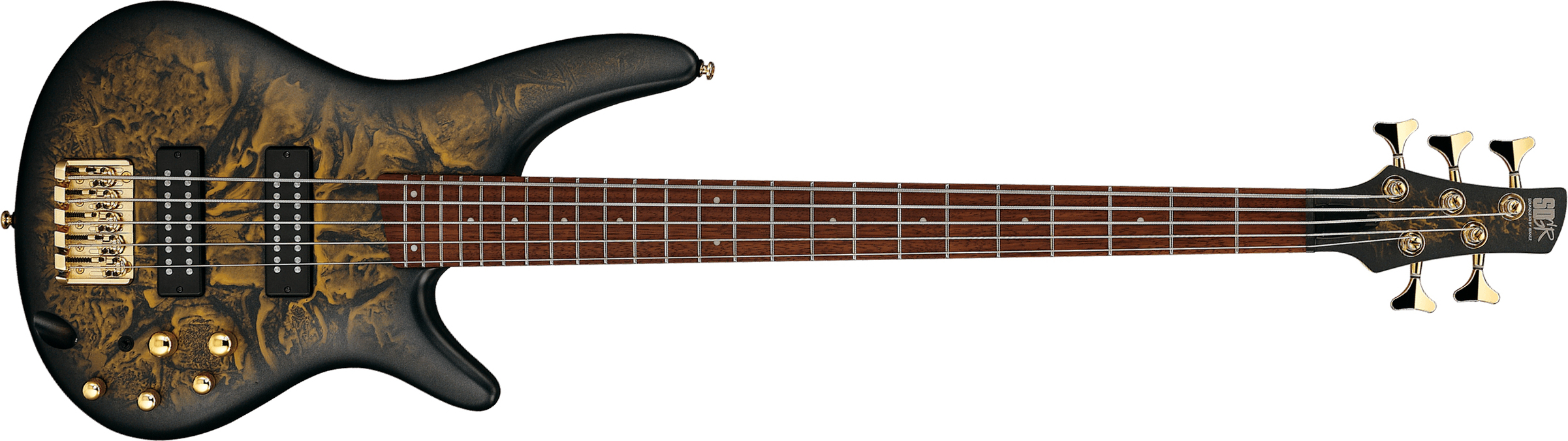 Ibanez Sr305edx Fdm Standard 5c Active Jat - Frozen Gold Matte - Solidbody E-bass - Main picture