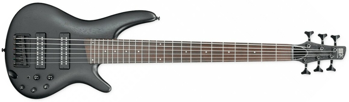 Ibanez Sr306eb Wk Standard 6-cordes Active Jat - Weathered Black - Solidbody E-bass - Main picture