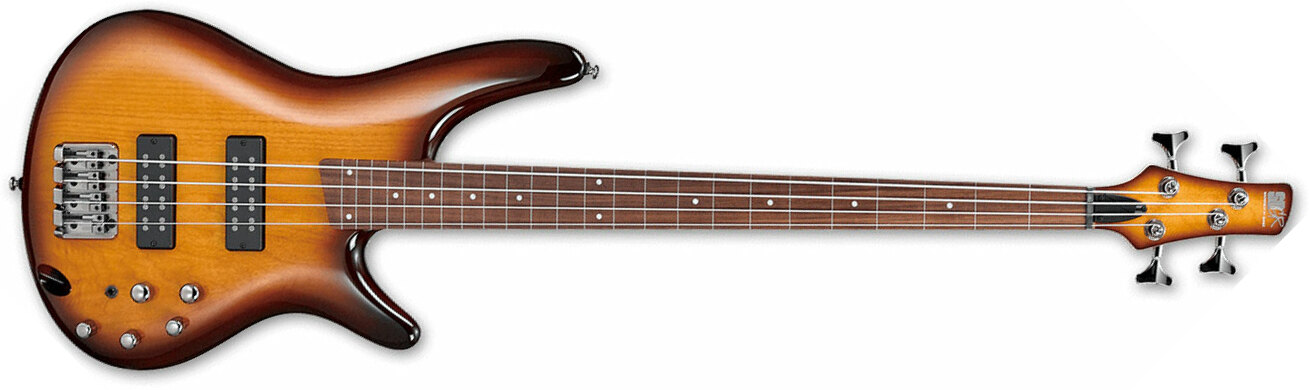 Ibanez Sr370ef Bbt Standard Fretless Active Jat - Brown Burst - Solidbody E-bass - Main picture