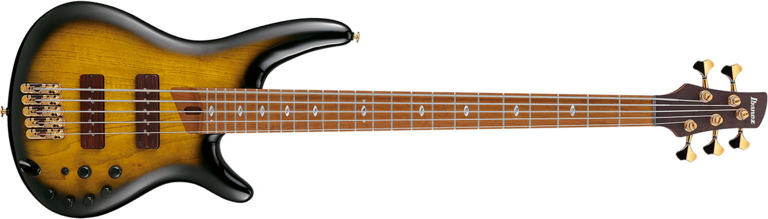 Ibanez Sr4505 Dst Prestige Jap 5c Active Mn - Desert Sunset Burst - Solidbody E-bass - Main picture