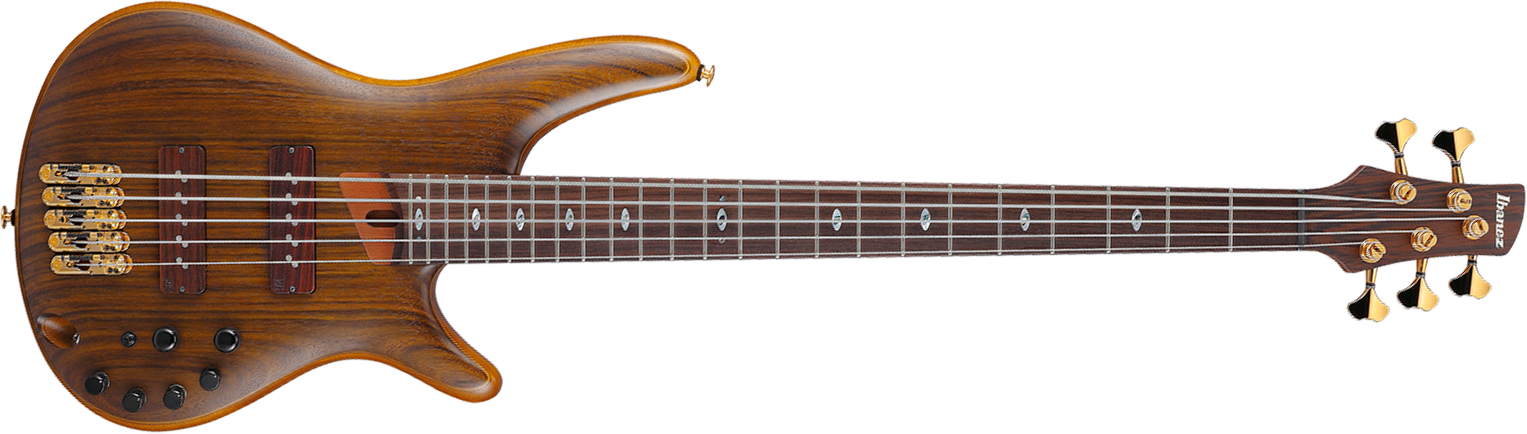 Ibanez Sr5505 Mhf Prestige Jap 5c Active Rw - Mocha Flat - Solidbody E-bass - Main picture