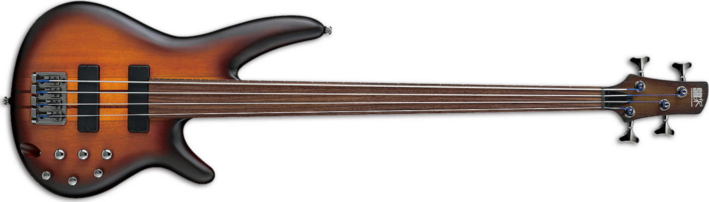 Ibanez Srf700 Bbf Fretless - Brown Burst Flat - Solidbody E-bass - Main picture