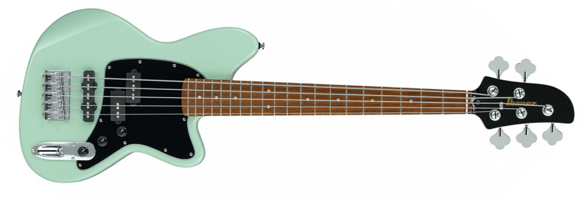 Ibanez Tmb35 Mgr Talman Bass 5-cordes Jat - Mint Green - E-Bass für Kinder - Main picture