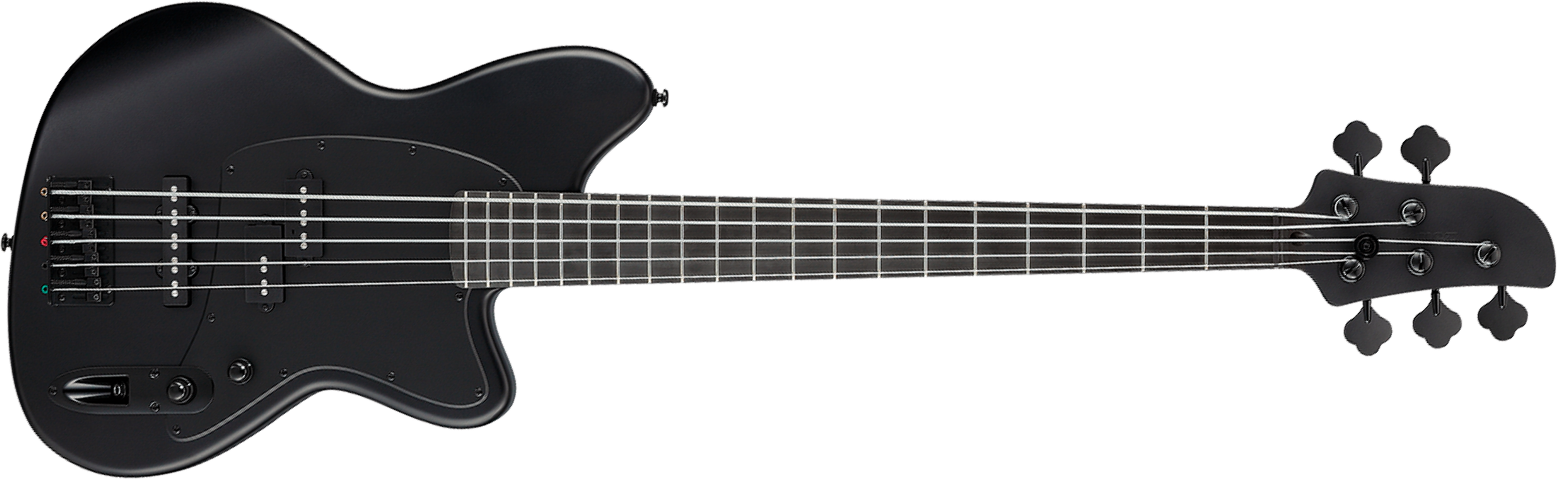 Ibanez Tmb425b Bkf Standard Talman Bass 5c Active Ebo - Black Flat - Solidbody E-bass - Main picture