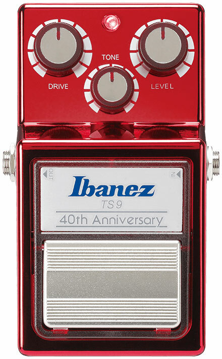 Ibanez Tube Screamer Ts940th 40th Anniversary Ltd Metallic Red - Overdrive/Distortion/Fuzz Effektpedal - Main picture