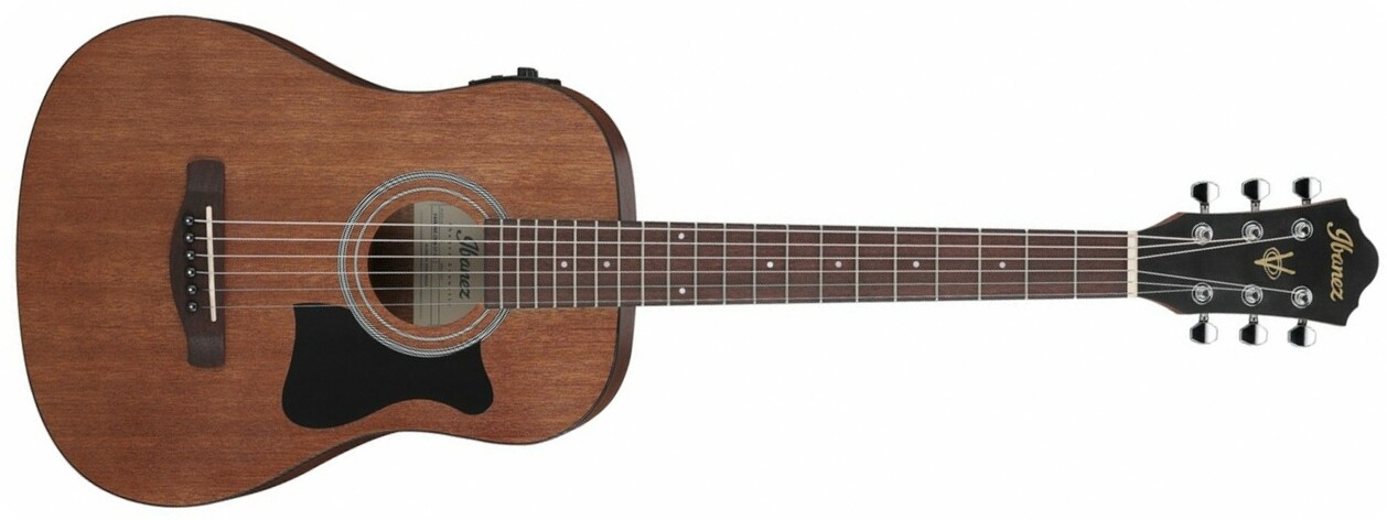 Ibanez V44e Mini Dreadnought Electro Meranti Nan - Open Pore  Natural - Folk-Gitarre - Main picture