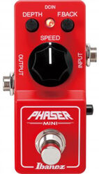 Modulation/chorus/flanger/phaser & tremolo effektpedal Ibanez PHMINI Phaser