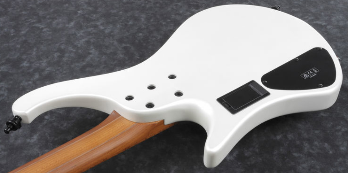 Ibanez Ehb1000 Pwm Workshop Active Bartolini Mn - Pearl White Matte - Solidbody E-bass - Variation 3
