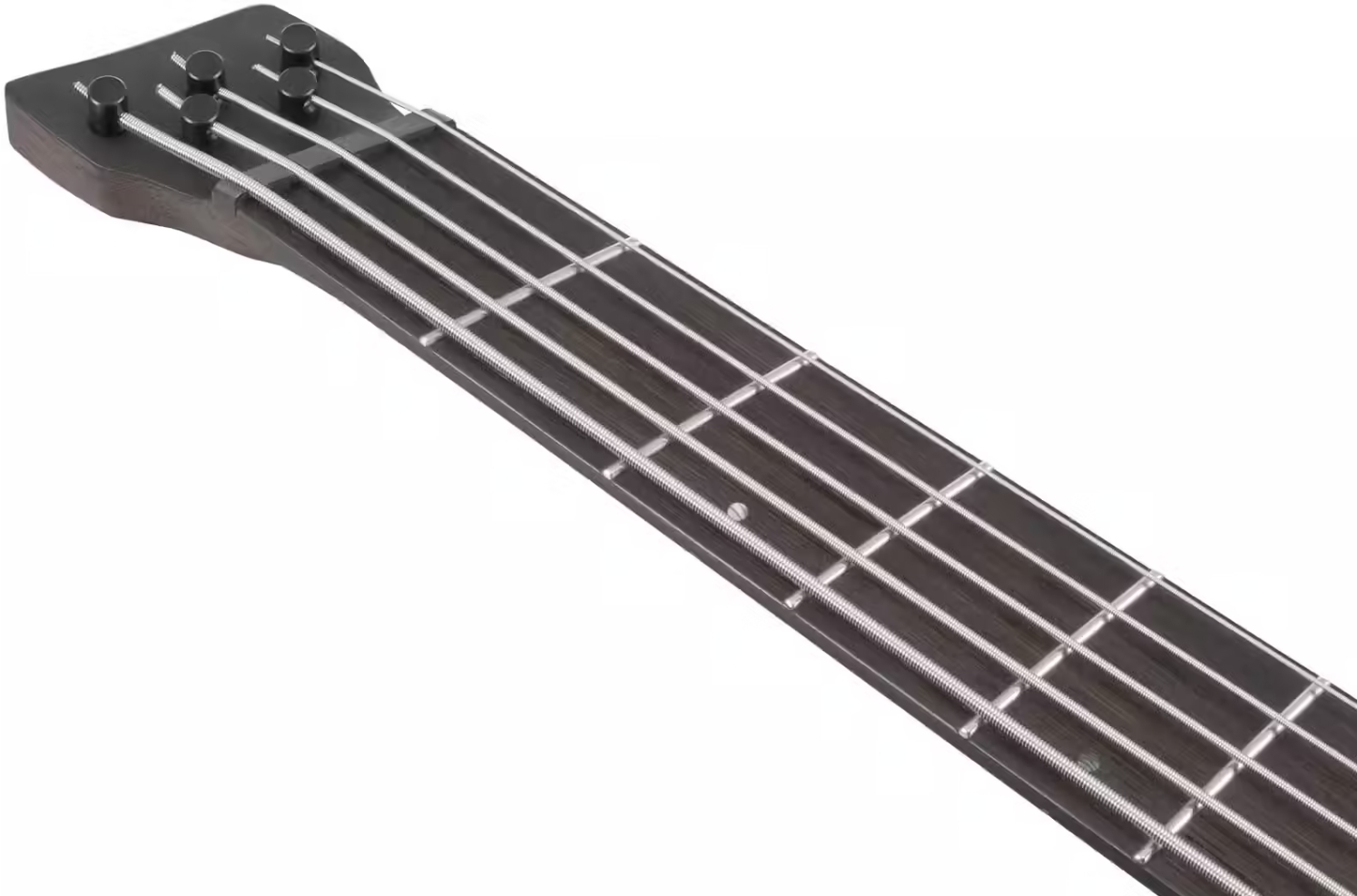 Ibanez Ehb1135ms Skl Workshop Multiscale 5c Active Bartolini Pp - Silver Wave Black Low Gloss - Solidbody E-bass - Variation 4