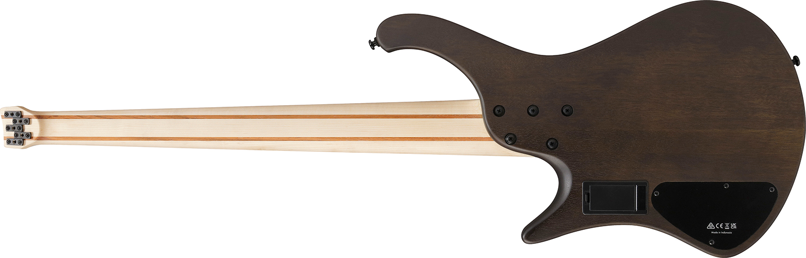 Ibanez Ehb605 Wnf Standard 5c Active Jat - Walnut Flat - Solidbody E-bass - Variation 1