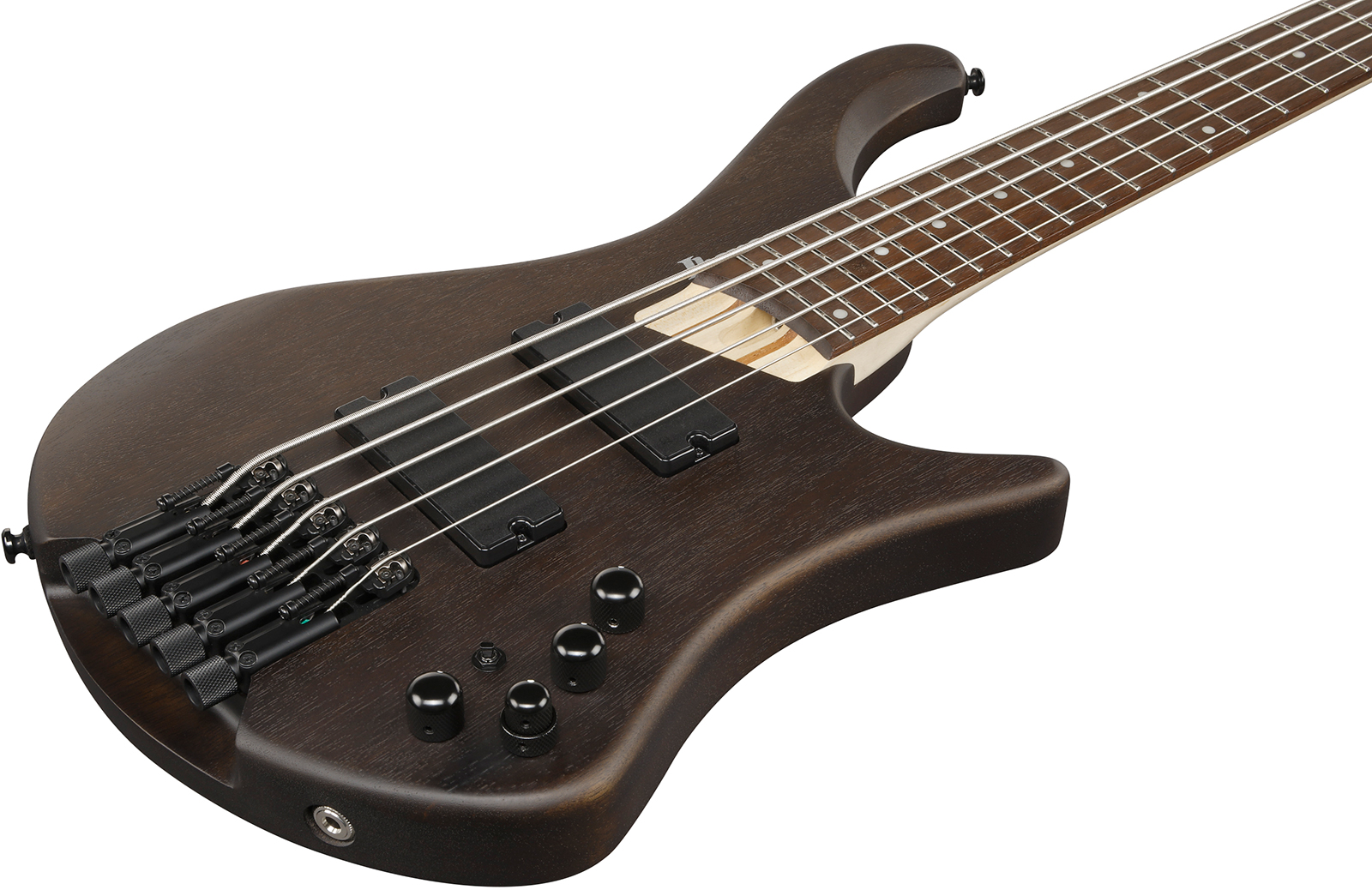 Ibanez Ehb605 Wnf Standard 5c Active Jat - Walnut Flat - Solidbody E-bass - Variation 2