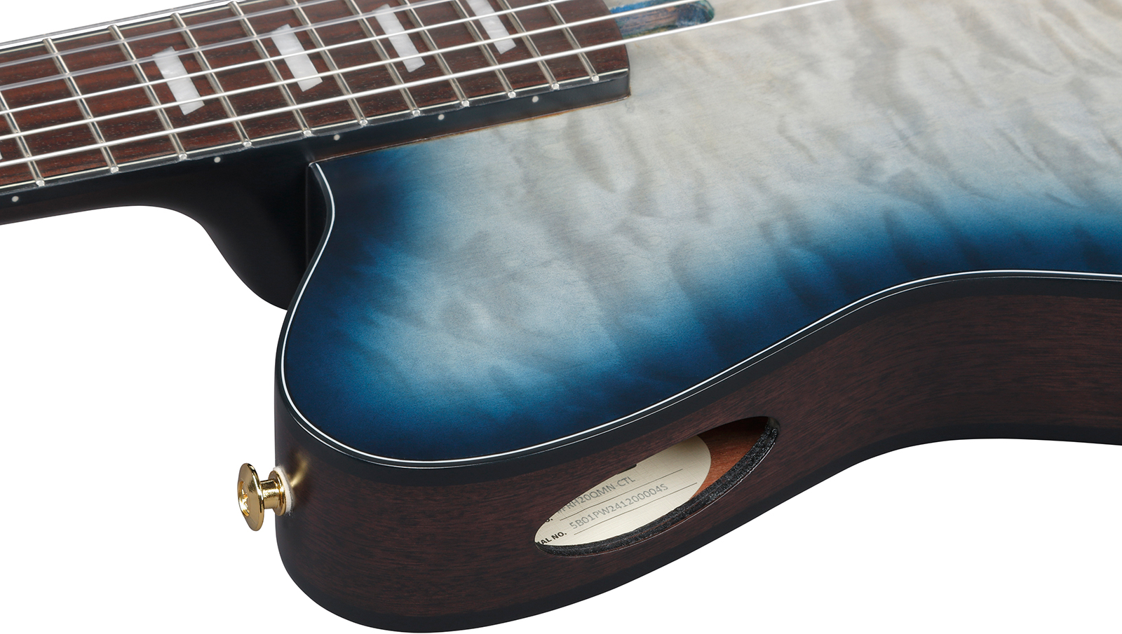 Ibanez Frh20qmn Ctl Fr Hollow Cw Erable Sapele Rw - Cosmic Blue Starburst Low Gloss - Konzertgitarren 4/4 - Variation 5