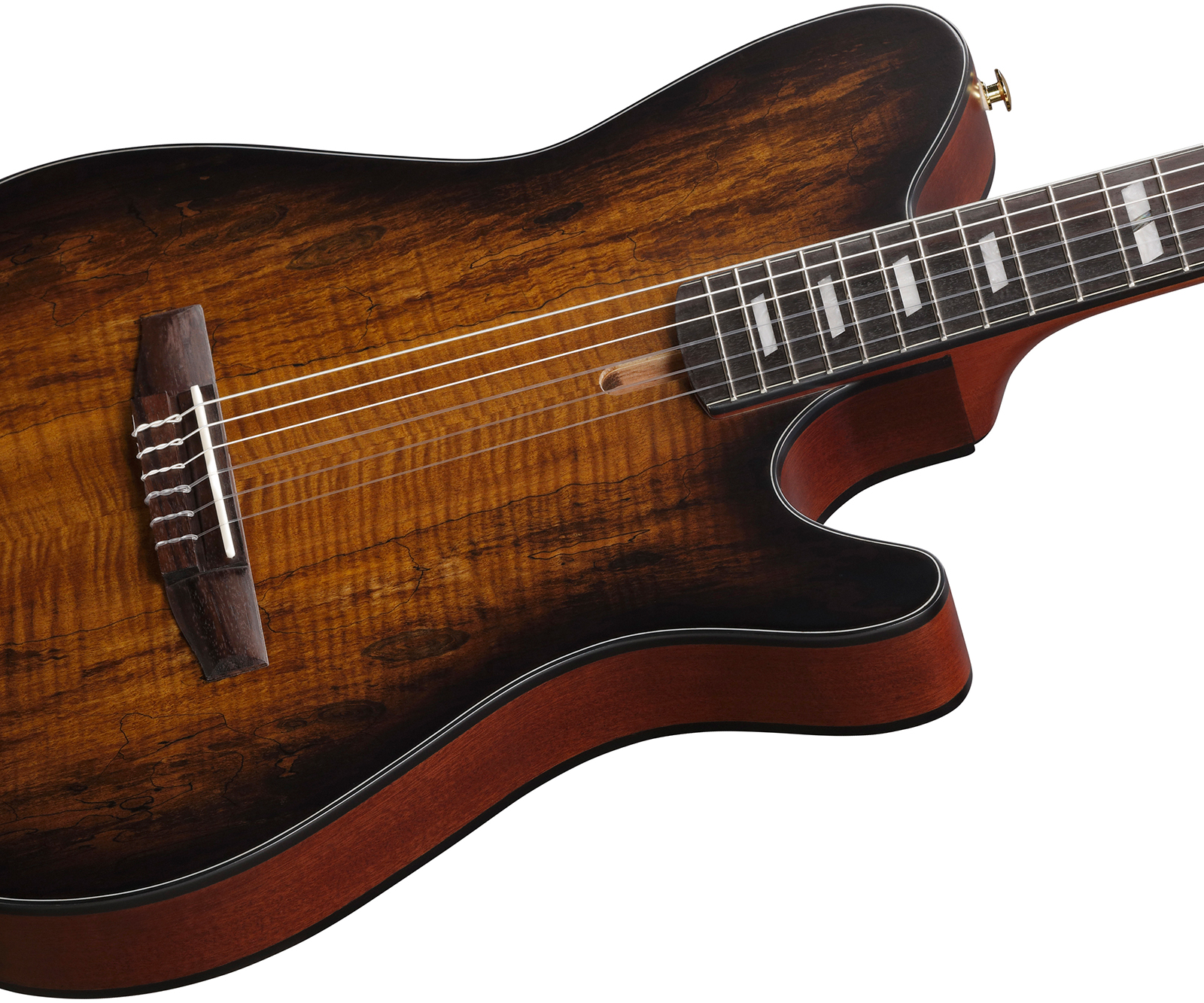 Ibanez Frh20qmn Tcl Fr Hollow Cw Erable Sapele Rw - Tobacco Burst Low Gloss - Konzertgitarren 4/4 - Variation 2