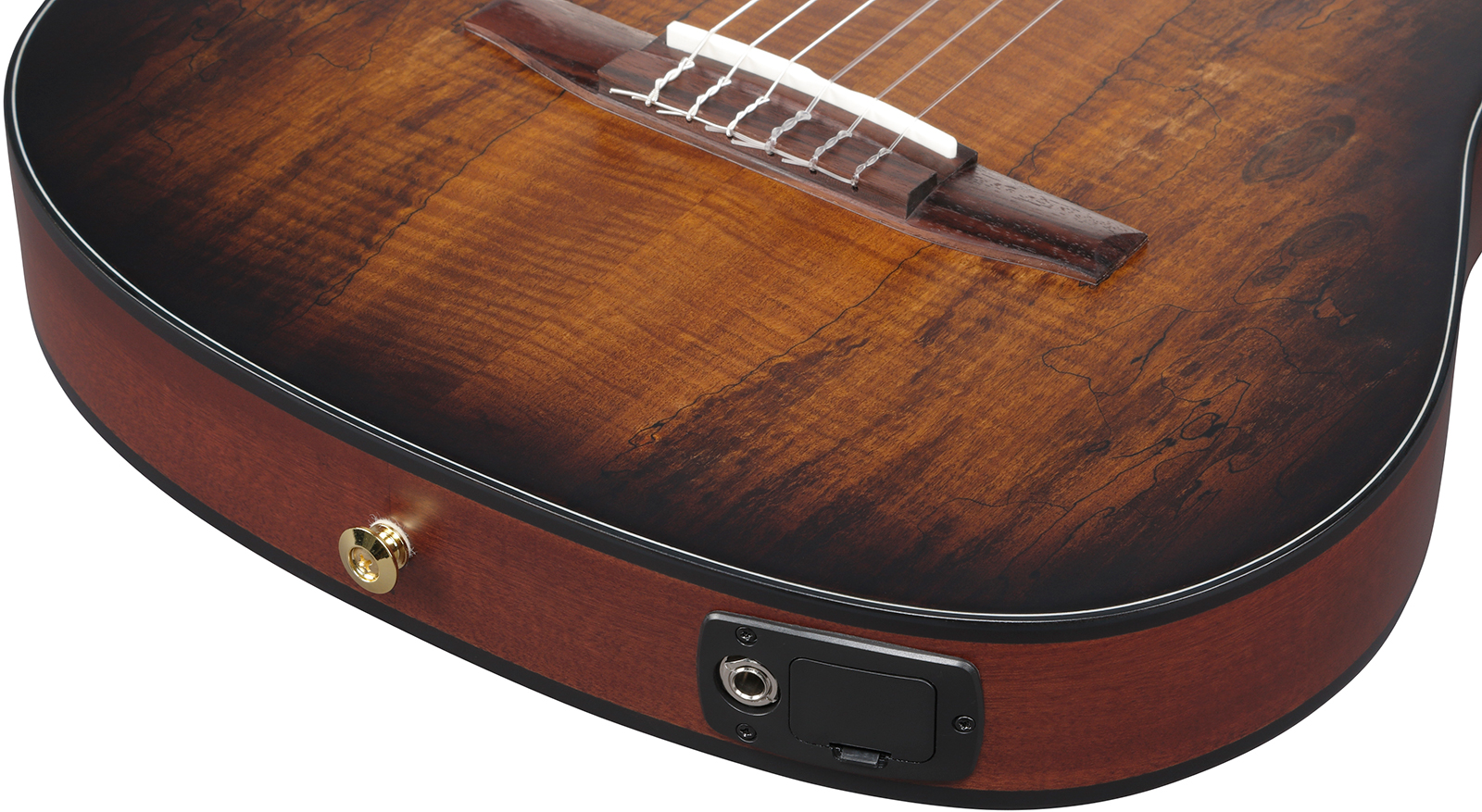 Ibanez Frh20qmn Tcl Fr Hollow Cw Erable Sapele Rw - Tobacco Burst Low Gloss - Konzertgitarren 4/4 - Variation 5