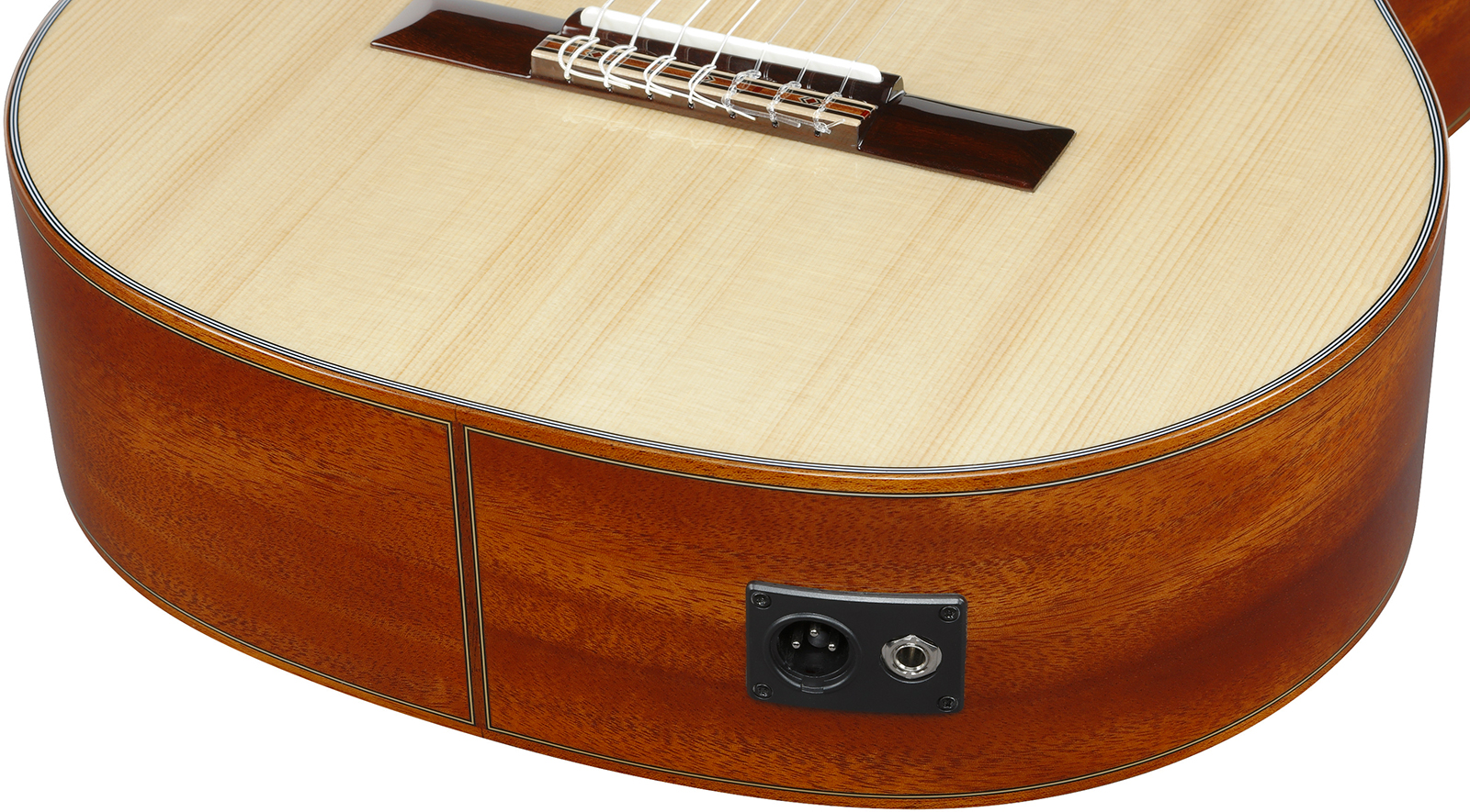 Ibanez Ga3007ce Nt Classical 4/4 7c Epicea Acajou Rw - Natural High Gloss - Konzertgitarren 4/4 - Variation 4