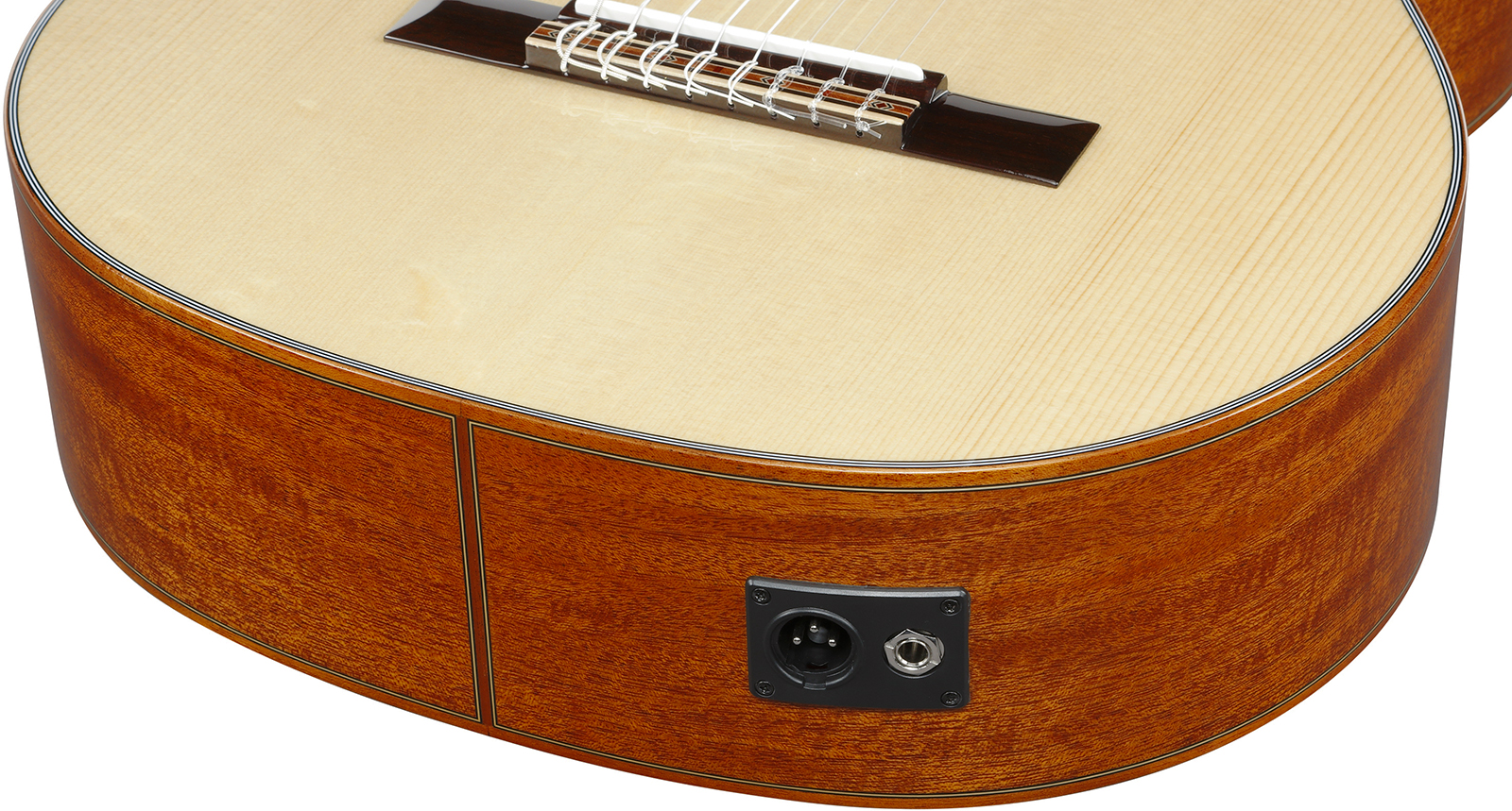 Ibanez Ga3008ce Nt Classical 4/4 8c Epicea Acajou Rw - Natural High Gloss - Konzertgitarren 4/4 - Variation 4