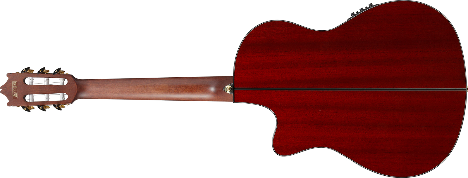 Ibanez Ga35tce Srr 4/4 Epicea Sapele Rw - Sapphire Red - Konzertgitarren 4/4 - Variation 1