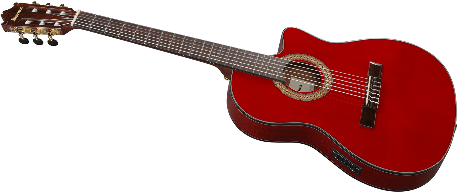 Ibanez Ga35tce Srr 4/4 Epicea Sapele Rw - Sapphire Red - Konzertgitarren 4/4 - Variation 2