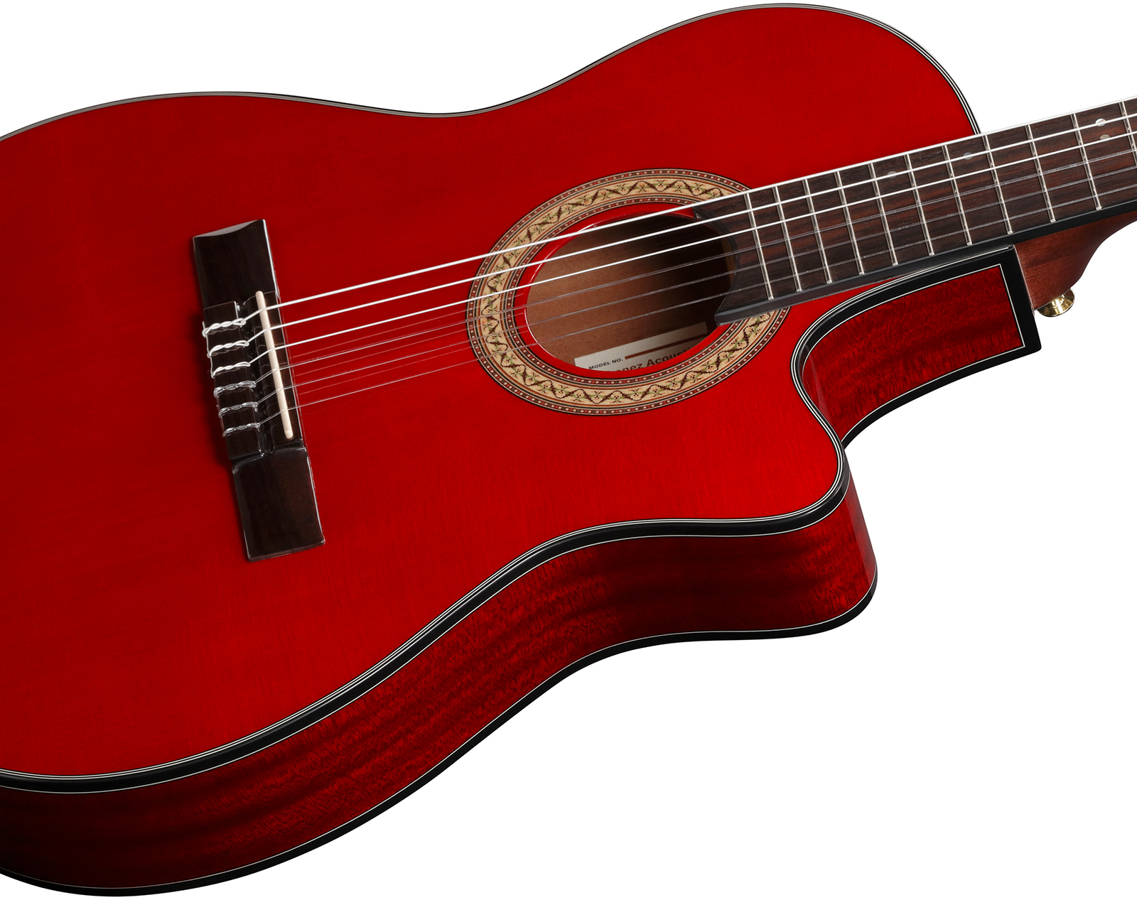 Ibanez Ga35tce Srr 4/4 Epicea Sapele Rw - Sapphire Red - Konzertgitarren 4/4 - Variation 3