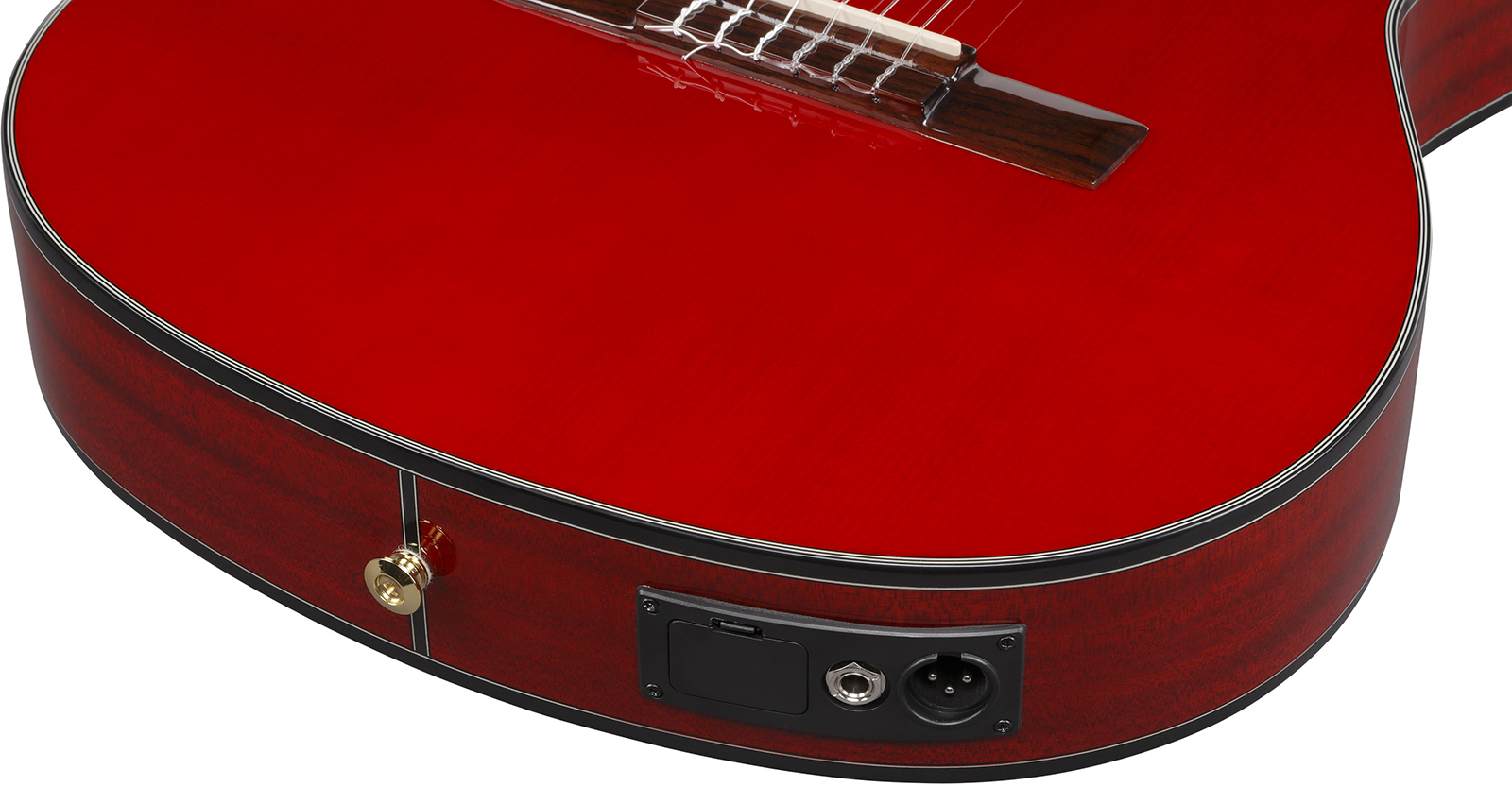 Ibanez Ga35tce Srr 4/4 Epicea Sapele Rw - Sapphire Red - Konzertgitarren 4/4 - Variation 4