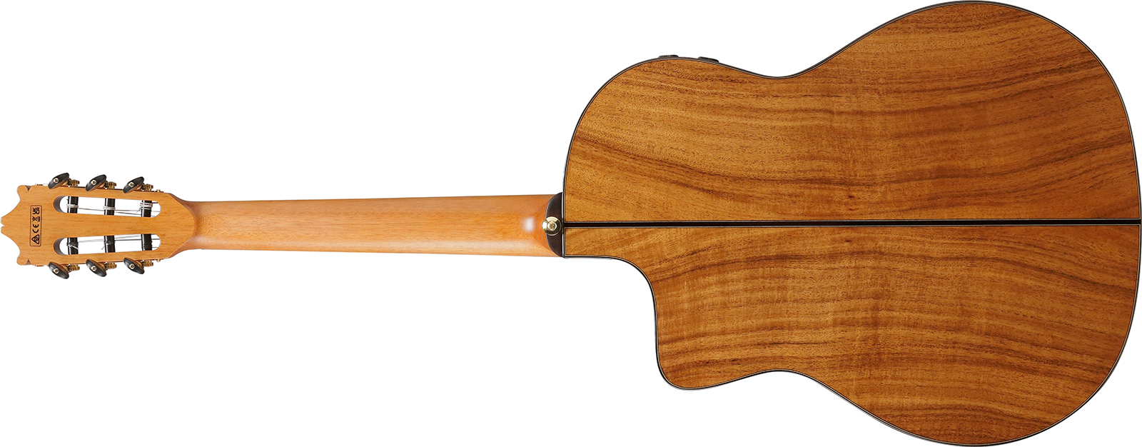 Ibanez Ga360tce Nt Classical 4/4 Thinline Epicea Acacia Rw - Transparent Black High Gloss - Konzertgitarren 4/4 - Variation 1