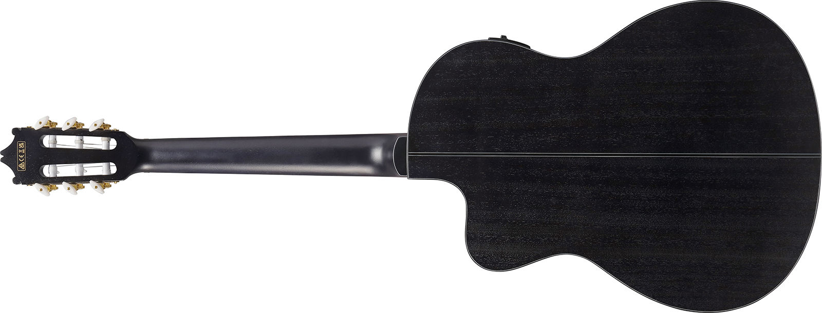 Ibanez Ga5fmtce Ob Classical 4/4 Thinline Cw Erable Sapele Pur - Open Pore Blue Berry - Konzertgitarren 4/4 - Variation 1