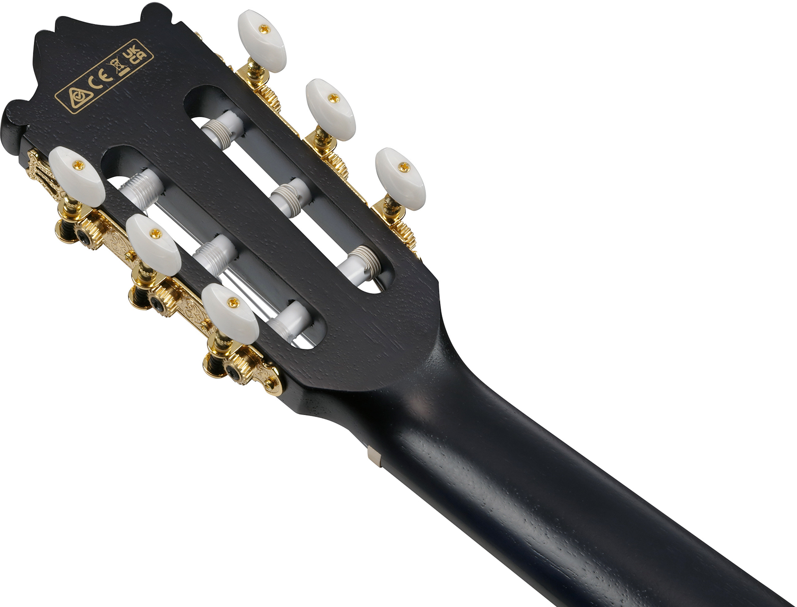 Ibanez Ga5fmtce Ob Classical 4/4 Thinline Cw Erable Sapele Pur - Open Pore Blue Berry - Konzertgitarren 4/4 - Variation 6