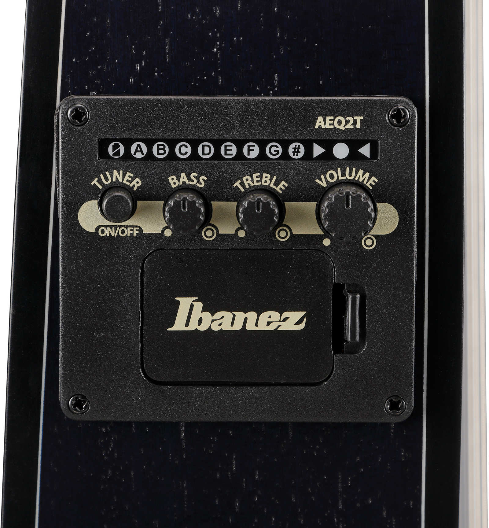 Ibanez Ga5fmtce Ob Classical 4/4 Thinline Cw Erable Sapele Pur - Open Pore Blue Berry - Konzertgitarren 4/4 - Variation 7