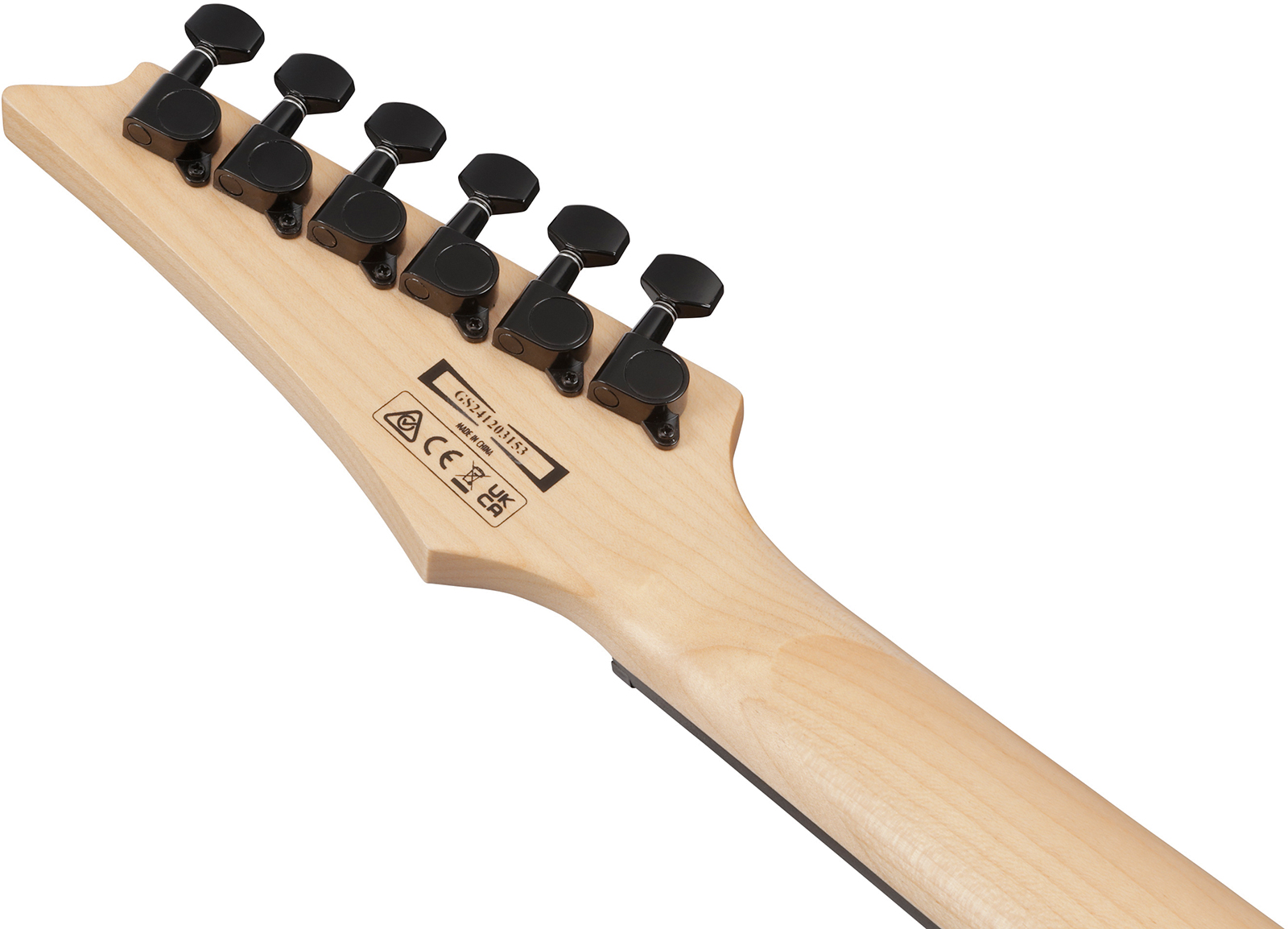 Ibanez Grg120qasp Bkg Gio 2h Trem Pur - Black Gradation - E-Gitarre in Str-Form - Variation 4