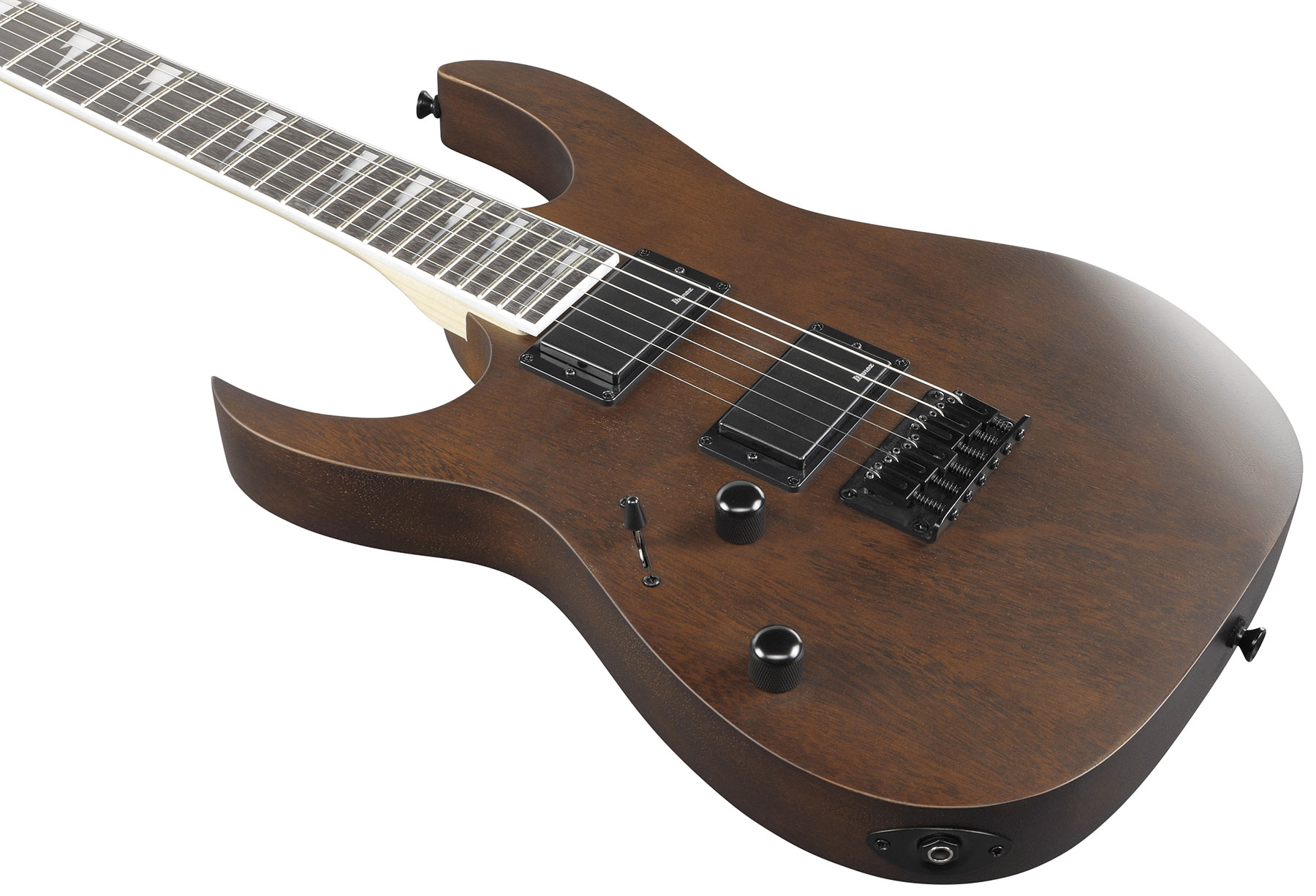 Ibanez Grg121dxl Wnf Gio Hh Ht Pur - Walnut Flat - E-Gitarre für Linkshänder - Variation 2