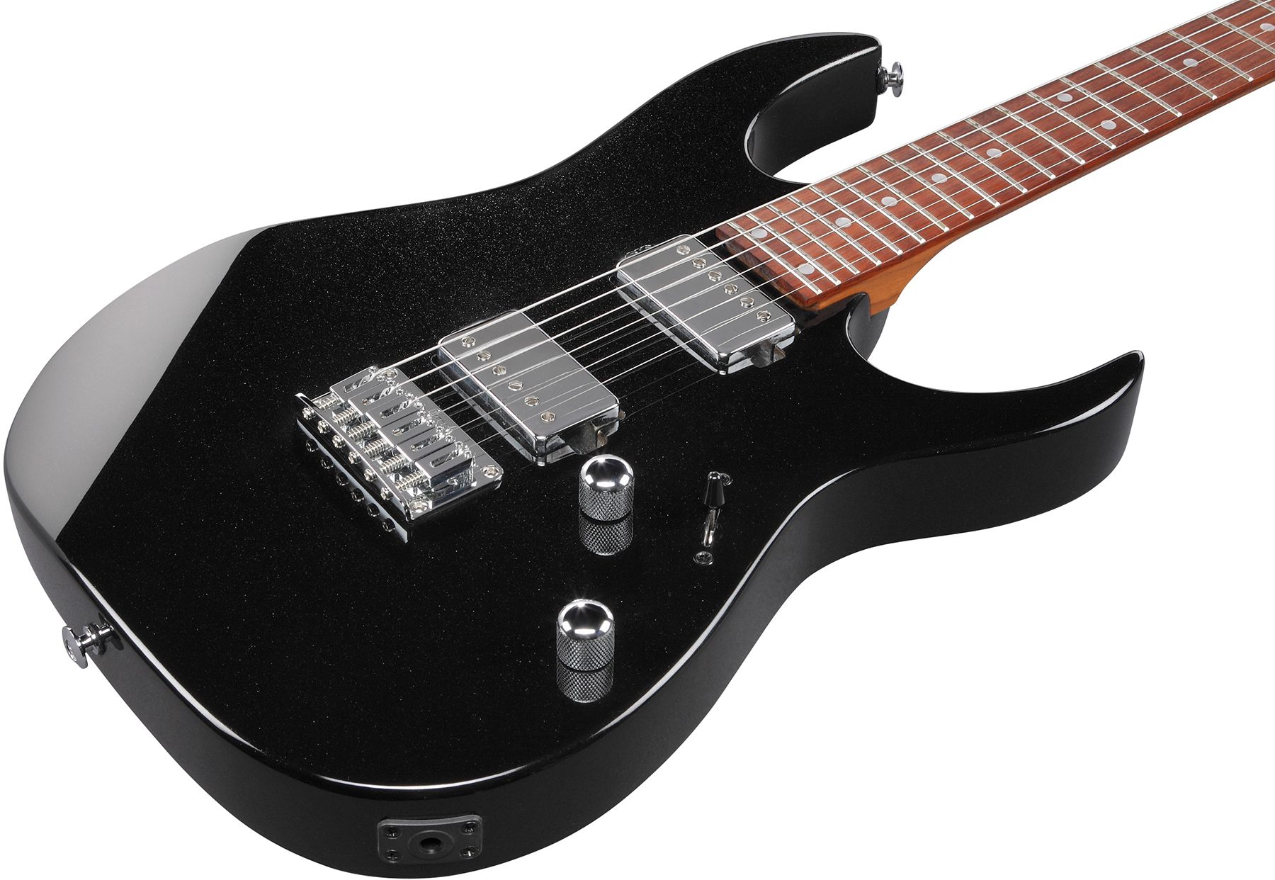 Ibanez Grg121sp Bk Gio 2h Ht Jat - Black Night - E-Gitarre aus Metall - Variation 2