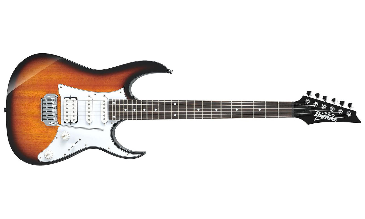 Ibanez Grg140 Sb Gio Hss Trem Nzp - Sunburst - E-Gitarre in Str-Form - Variation 1