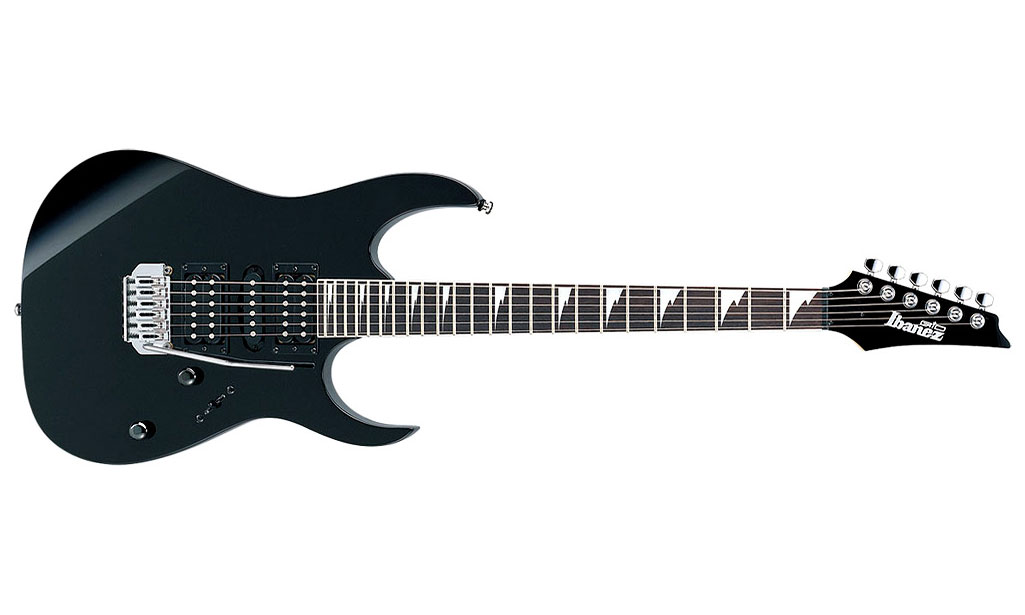 Ibanez Grg170dx Bkn  Gio Hsh Trem Nzp - Black Night - E-Gitarre in Str-Form - Variation 1