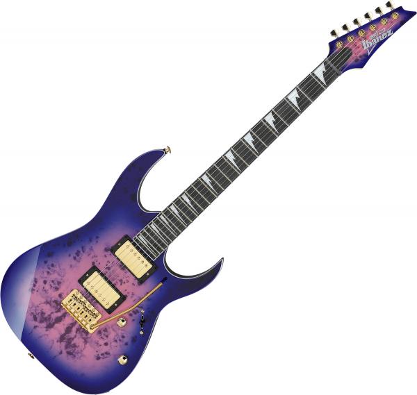 Solidbody egitarre Ibanez GRG220PA RLB GIO royal purple burst lila