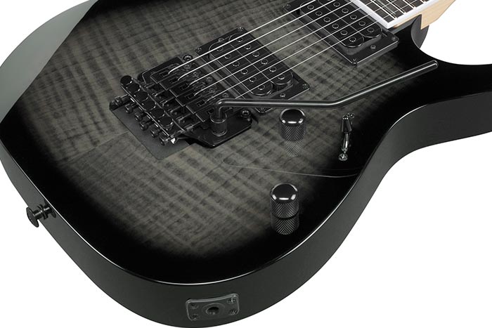 Ibanez Grg320fa Tks Gio 2h Fr Pur - Transparent Black Sunburst - E-Gitarre in Str-Form - Variation 2