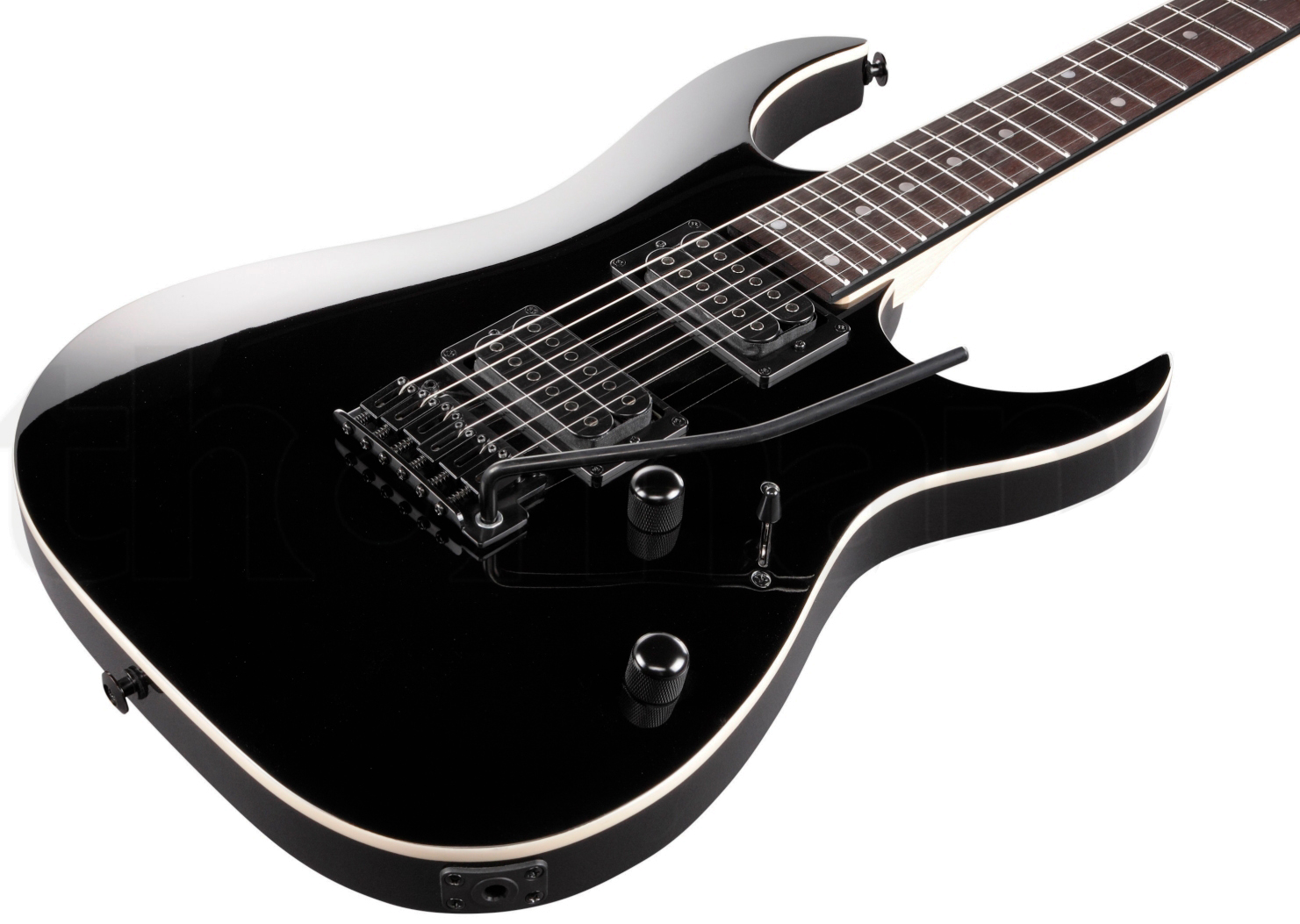 Ibanez Grga120 Bkn Gio 2h Trem Pur - Black Night - E-Gitarre in Str-Form - Variation 1