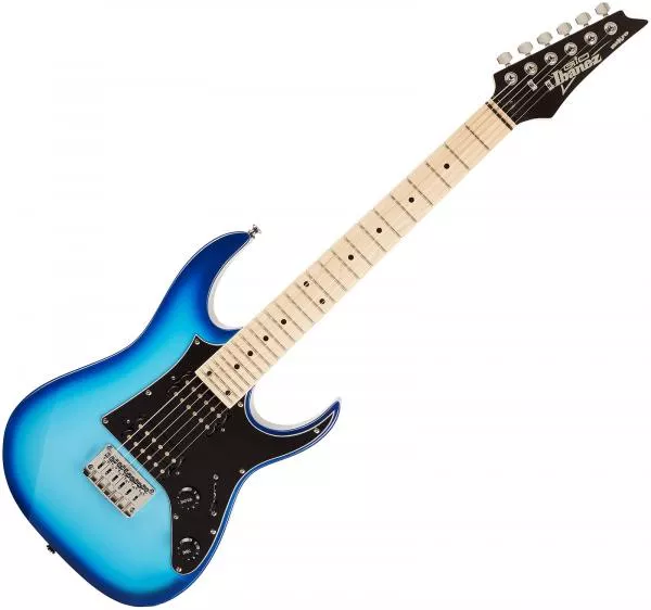 E-gitarre für kinder Ibanez GRGM21 BLT Mikro - Blue burst
