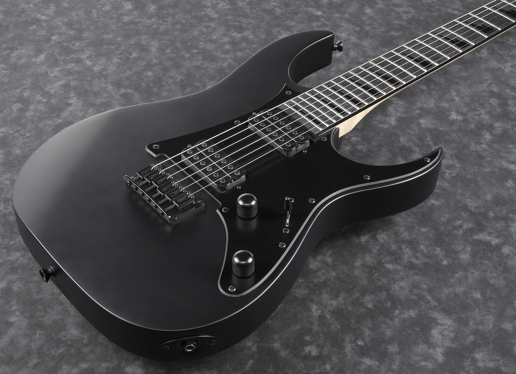 Ibanez Grgr131ex Bkf Gio Hh Ht Pur - Black Flat - E-Gitarre in Str-Form - Variation 2