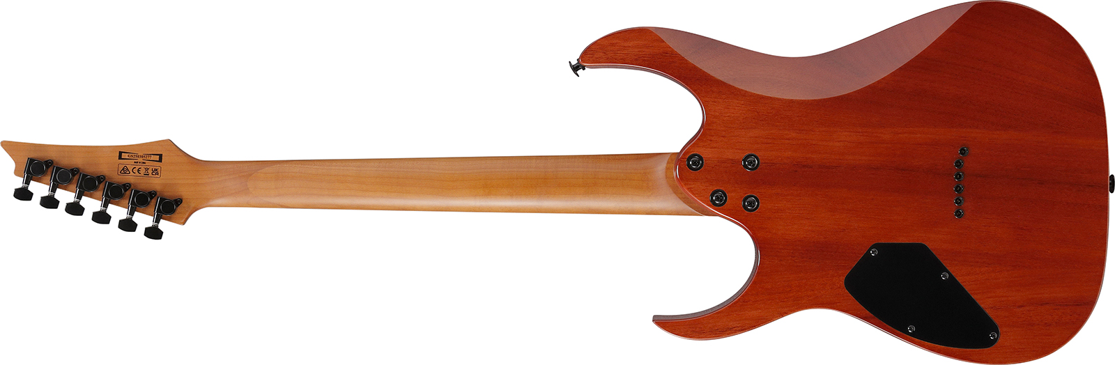 Ibanez Grgr221fa Tdk Gio 2h Ht Pur - Transparent Indigo Black - E-Gitarre in Str-Form - Variation 1