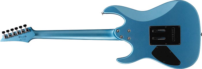 Ibanez Grx120sp Mlm Gio 2h Trem Jat - Metallic Light Blue Matte - E-Gitarre in Str-Form - Variation 1