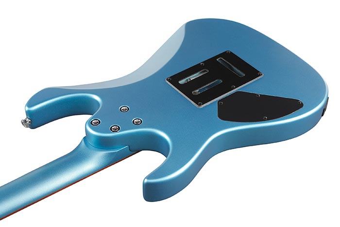 Ibanez Grx120sp Mlm Gio 2h Trem Jat - Metallic Light Blue Matte - E-Gitarre in Str-Form - Variation 3