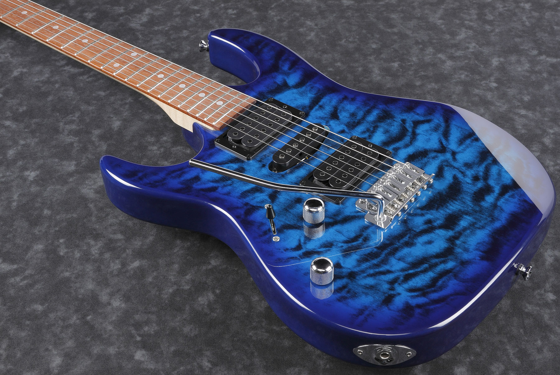 Ibanez Grx70qal Tbb Lh Gaucher Gio Hsh Trem Jat - Transparent Blue Burst - E-Gitarre für Linkshänder - Variation 2