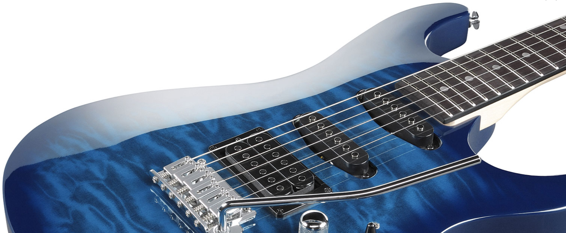 Ibanez Gsa60qa Tbb Gio Hss Trem Pur - Transparent Blue Burst - E-Gitarre in Str-Form - Variation 3