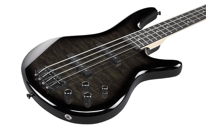 Ibanez Gsr280qa Tks Gio Pur - Transparent Black Sunburst - Solidbody E-bass - Variation 2