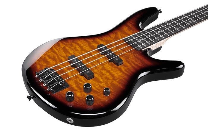 Ibanez Gsr280qa Tys Gio Pur - Transparent Yellow Sunburst - Solidbody E-bass - Variation 2